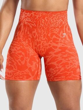 Gymshark Adapt Safari x Whitney Orange shorts